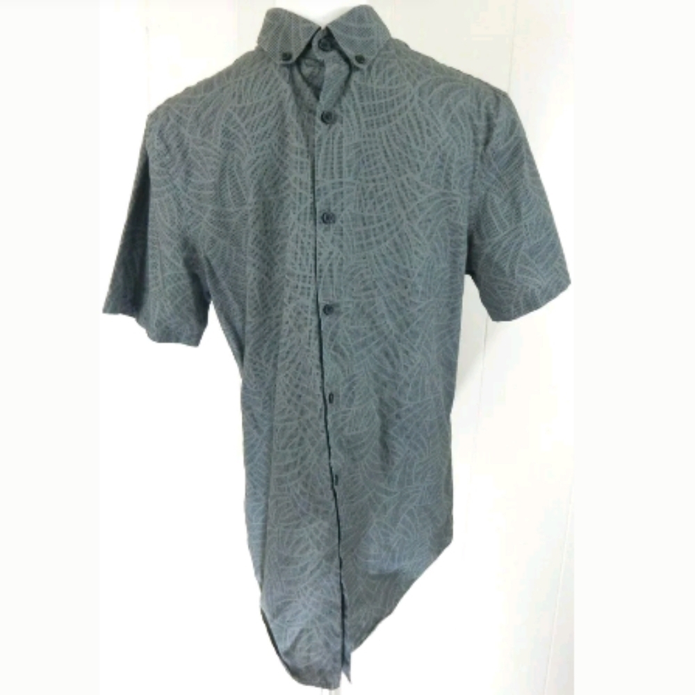 Calibrate Gray Non Wrinkle Button Down